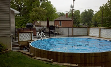 Above Ground Pool Fence (3) - Pool Guard of West New York - Removable ...